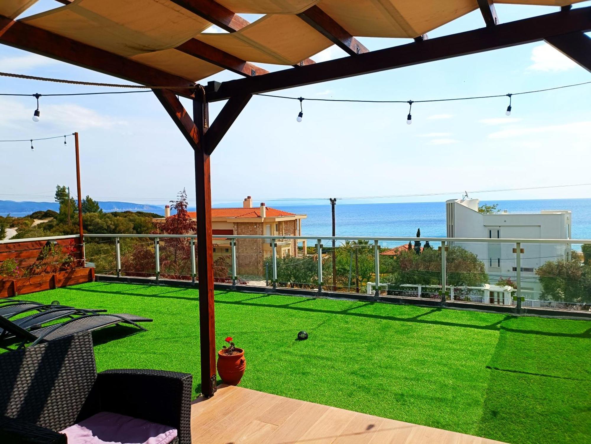 Salonikiou Beach Apartments & Villas Айос-Николаос Экстерьер фото