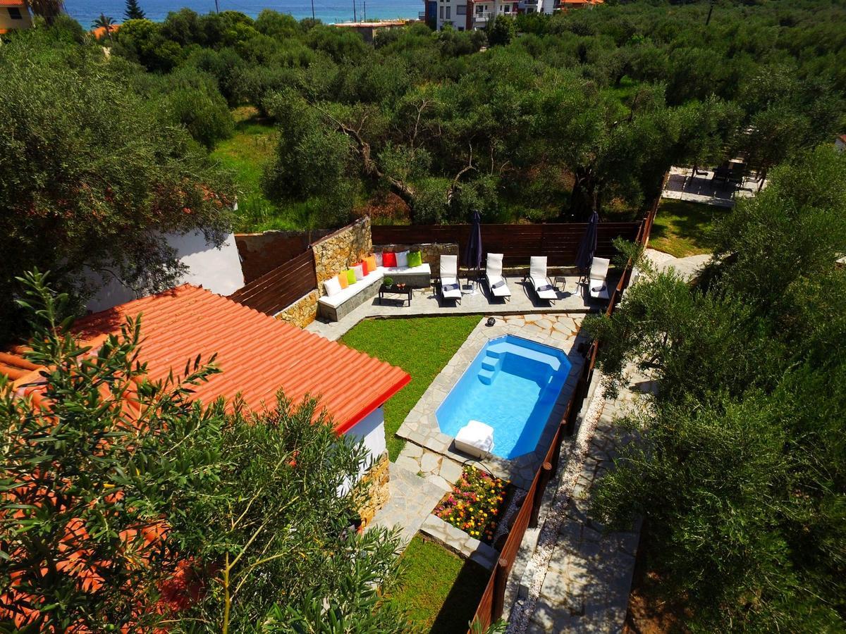Salonikiou Beach Apartments & Villas Айос-Николаос Экстерьер фото