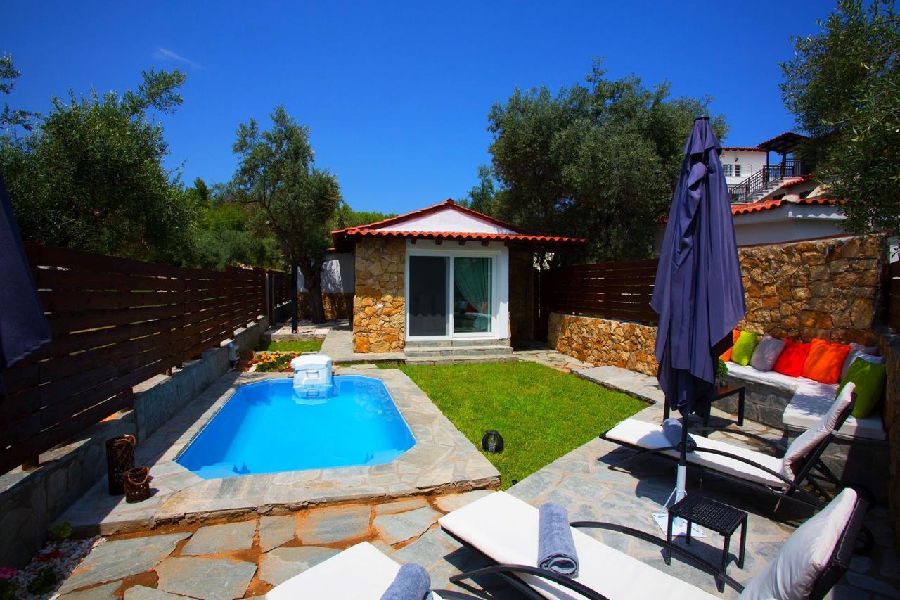 Salonikiou Beach Apartments & Villas Айос-Николаос Экстерьер фото